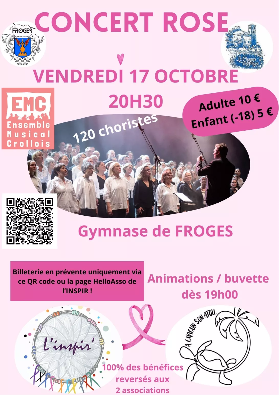 Concert Rose - 17 octobre 2025 - Froges